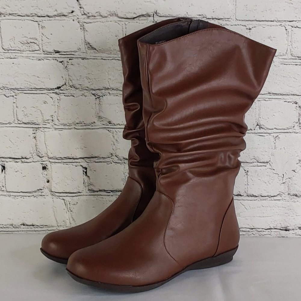 'COMFORTVIEW' 'MELIA' SCRUNCH-TOP BOOTS - Picture 5 of 16